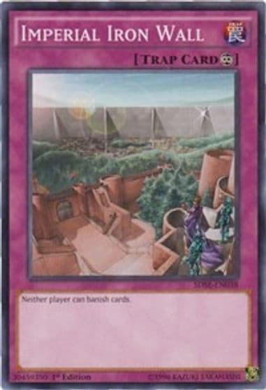 Imperial Iron Wall Structure Deck: Synchron Extreme Yu-Gi-Oh! card
