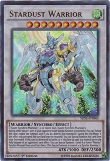 Stardust Warrior Structure Deck: Synchron Extreme Yu-Gi-Oh! card
