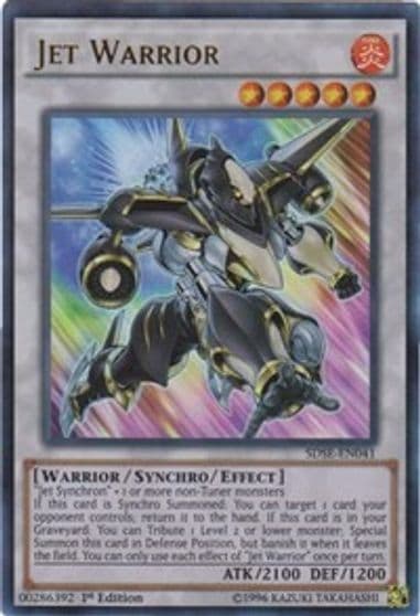 Jet Warrior Structure Deck: Synchron Extreme Yu-Gi-Oh! card