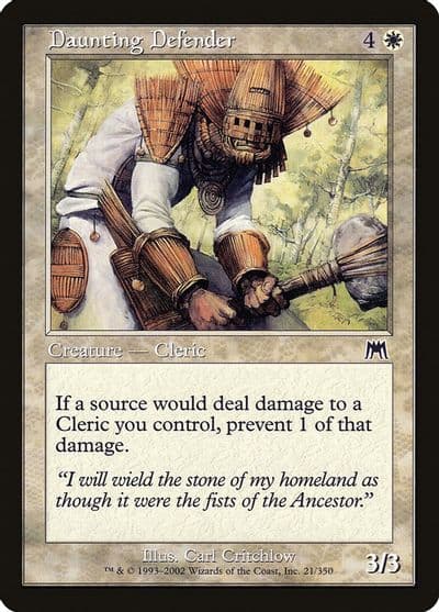 Daunting Defender Onslaught Magic card