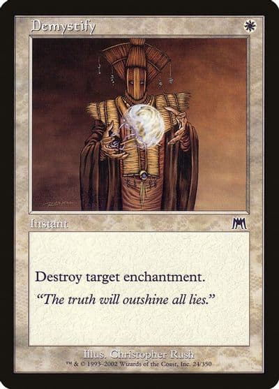 Demystify Onslaught Magic card