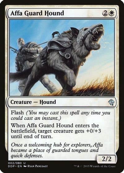 Affa Guard Hound Duel Decks: Zendikar vs. Eldrazi Magic card