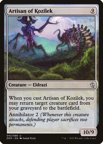Artisan of Kozilek Duel Decks: Zendikar vs. Eldrazi Magic card