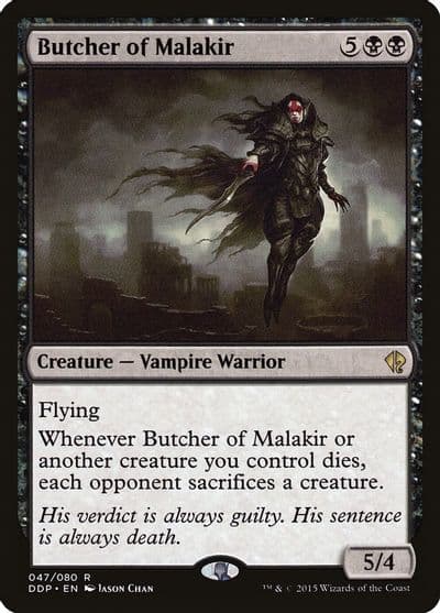 Butcher of Malakir Duel Decks: Zendikar vs. Eldrazi Magic card