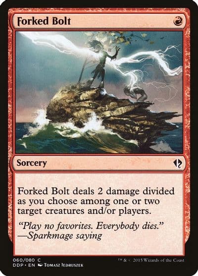 Forked Bolt Duel Decks: Zendikar vs. Eldrazi Magic card