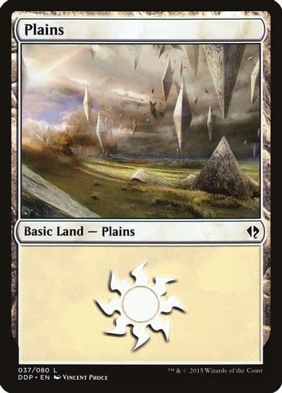 Plains 037 Duel Decks: Zendikar vs. Eldrazi Magic card