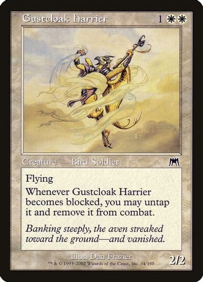 Gustcloak Harrier Onslaught Magic card