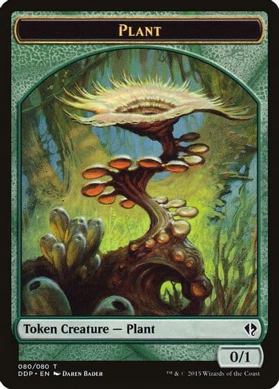 Plant Token Duel Decks: Zendikar vs. Eldrazi Magic card