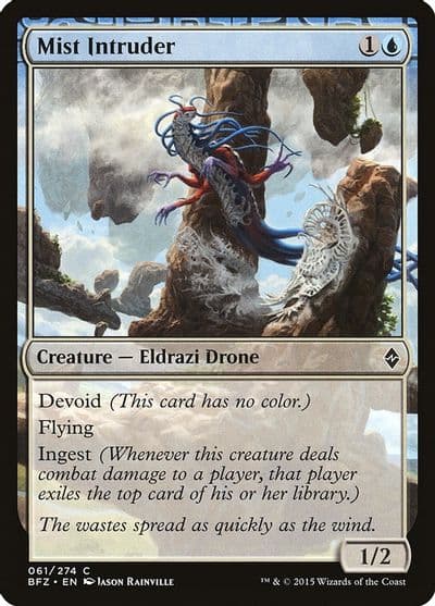 Mist Intruder Battle for Zendikar Magic card