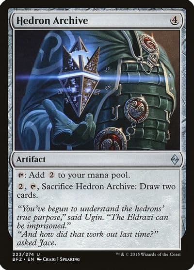 Hedron Archive Battle for Zendikar Magic card