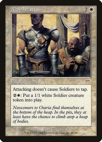 Mobilization Onslaught Magic card