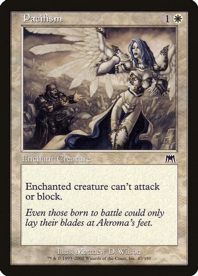 Pacifism Onslaught Magic card