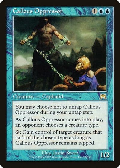 Callous Oppressor Onslaught Magic card