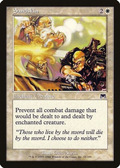 Sandskin Onslaught Magic card