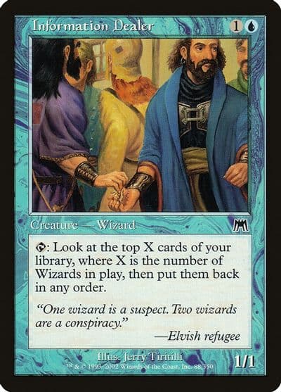 Information Dealer Onslaught Magic card