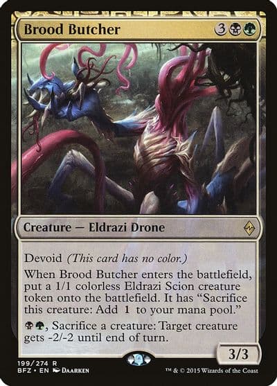 Brood Butcher Battle for Zendikar Magic card