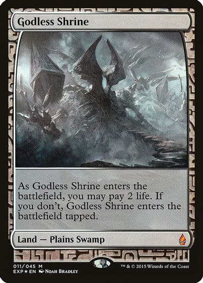 Godless Shrine Zendikar Expeditions Magic card