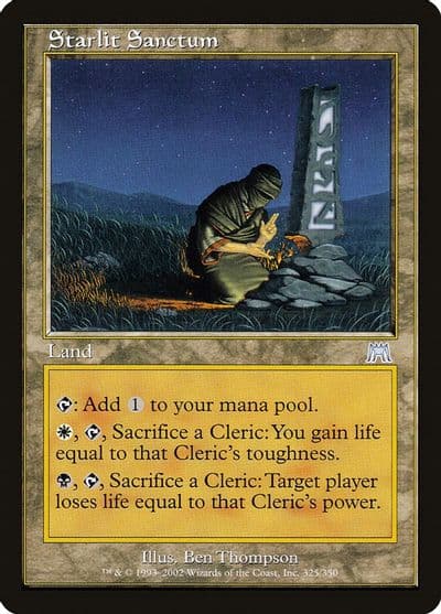 Starlit Sanctum Onslaught Magic card