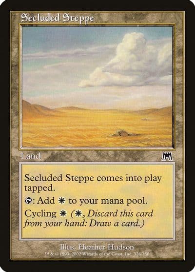 Secluded Steppe Onslaught Magic card