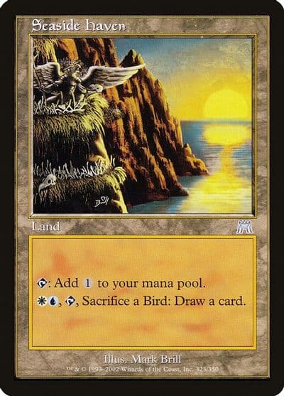 Seaside Haven Onslaught Magic card