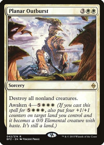 Planar Outburst Battle for Zendikar Magic card