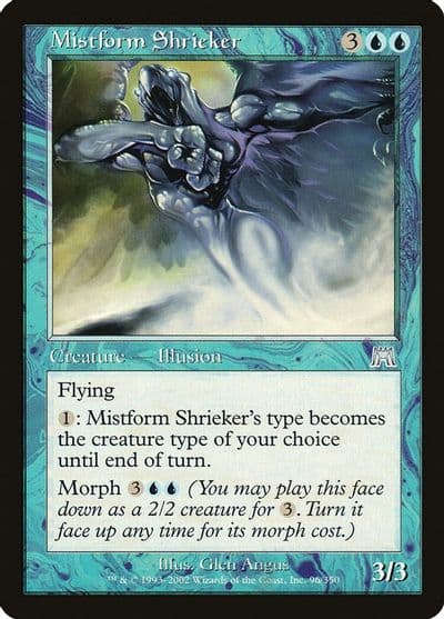 Mistform Shrieker Onslaught Magic card