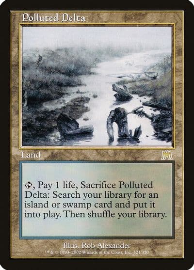 Polluted Delta Onslaught Magic card