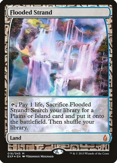 Flooded Strand Zendikar Expeditions Magic card
