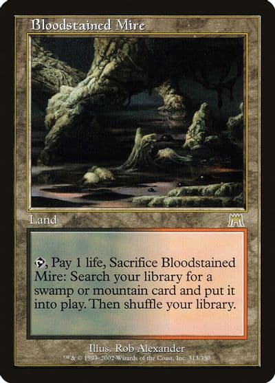 Bloodstained Mire Onslaught Magic card