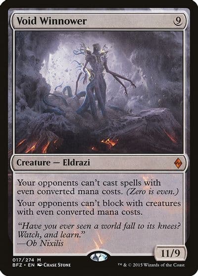 Void Winnower Battle for Zendikar Magic card