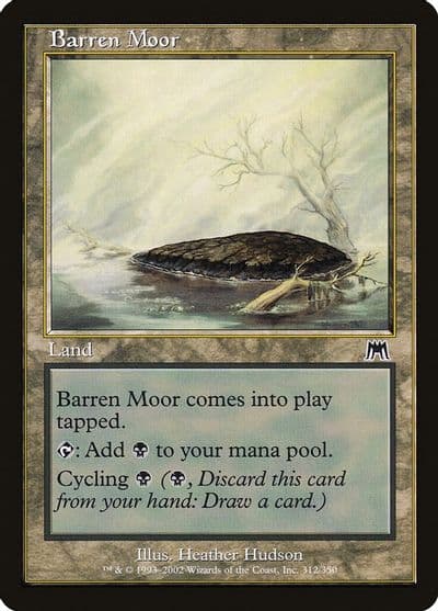 Barren Moor Onslaught Magic card