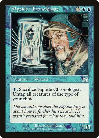 Riptide Chronologist Onslaught Magic card