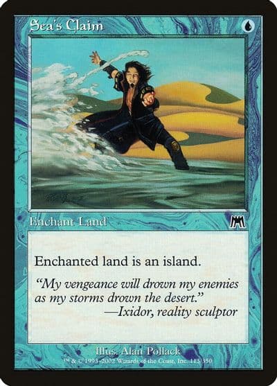 Seas Claim Onslaught Magic card