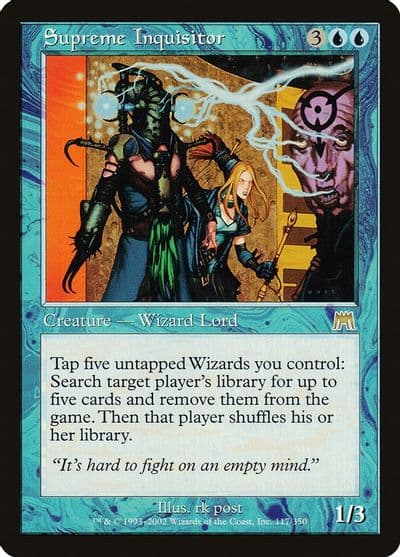Supreme Inquisitor Onslaught Magic card
