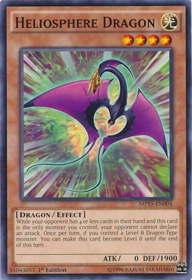 Heliosphere Dragon 2015 Mega-Tins Mega Pack Yu-Gi-Oh! card
