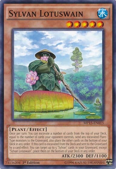 Sylvan Lotuswain 2015 Mega-Tins Mega Pack Yu-Gi-Oh! card