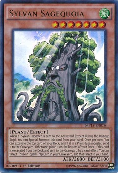Sylvan Sagequoia 2015 Mega-Tins Mega Pack Yu-Gi-Oh! card