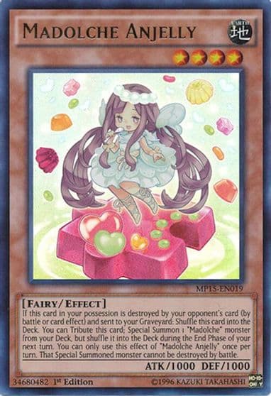 Madolche Anjelly 2015 Mega-Tins Mega Pack Yu-Gi-Oh! card