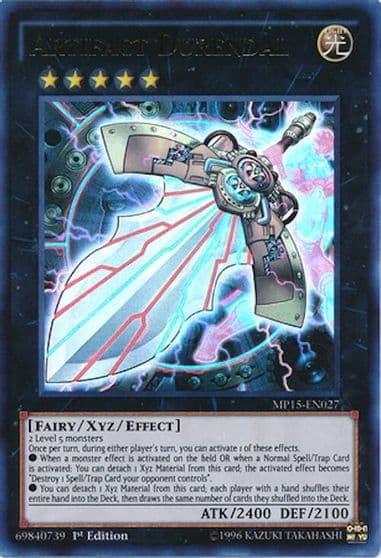Artifact Durendal 2015 Mega-Tins Mega Pack Yu-Gi-Oh! card