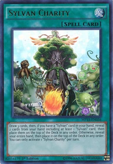 Sylvan Charity 2015 Mega-Tins Mega Pack Yu-Gi-Oh! card