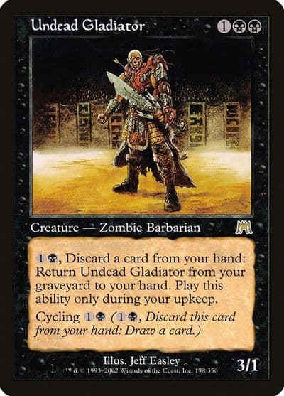 Undead Gladiator Onslaught Magic card