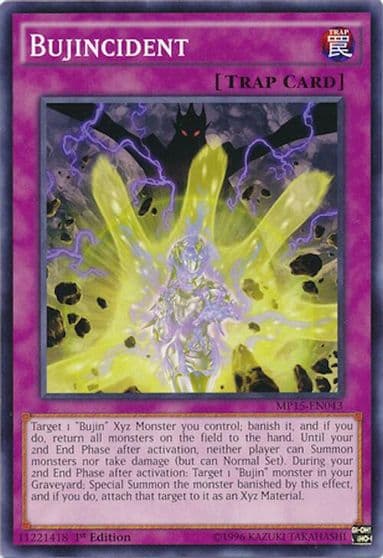 Bujincident 2015 Mega-Tins Mega Pack Yu-Gi-Oh! card