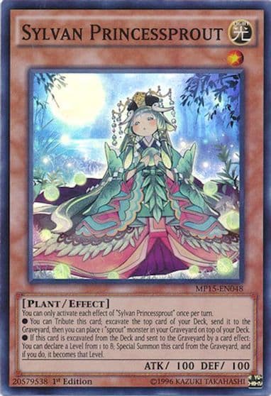 Sylvan Princessprout 2015 Mega-Tins Mega Pack Yu-Gi-Oh! card