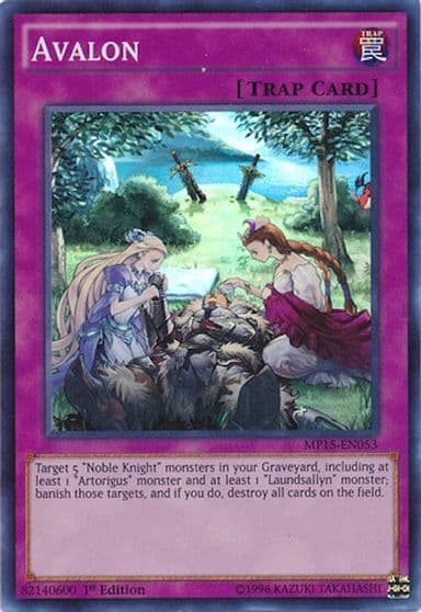 Avalon 2015 Mega-Tins Mega Pack Yu-Gi-Oh! card