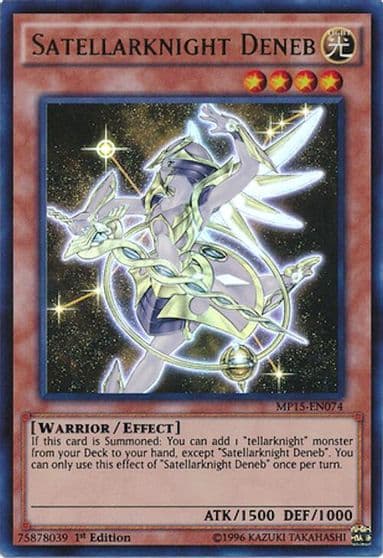 Satellarknight Deneb 2015 Mega-Tins Mega Pack Yu-Gi-Oh! card