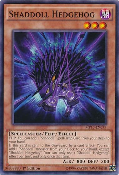 Shaddoll Hedgehog 2015 Mega-Tins Mega Pack Yu-Gi-Oh! card