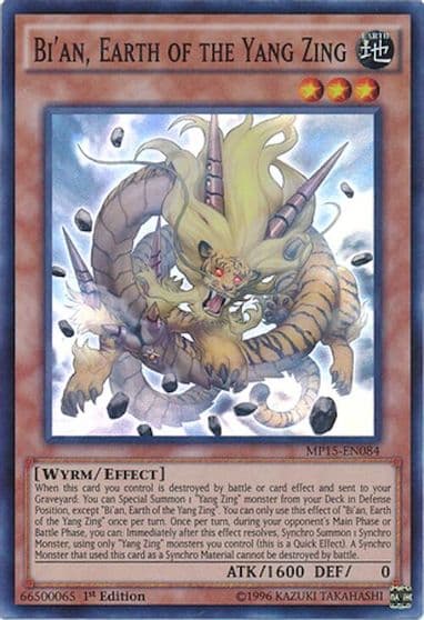 Bian Earth of the Yang Zing 2015 Mega-Tins Mega Pack Yu-Gi-Oh! card