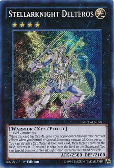 Stellarknight Delteros 2015 Mega-Tins Mega Pack Yu-Gi-Oh! card
