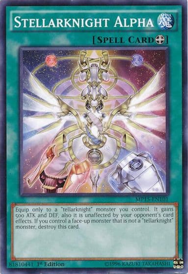 Stellarknight Alpha 2015 Mega-Tins Mega Pack Yu-Gi-Oh! card