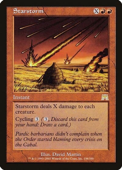 Starstorm Onslaught Magic card